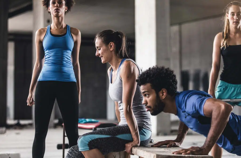 Activité sportive collective